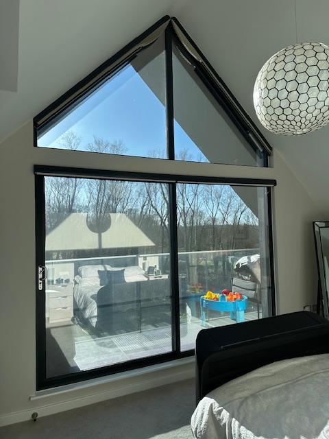 an image of window in a house tinted with window film